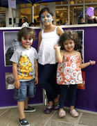 Painted faces raise funds for End Polio Now